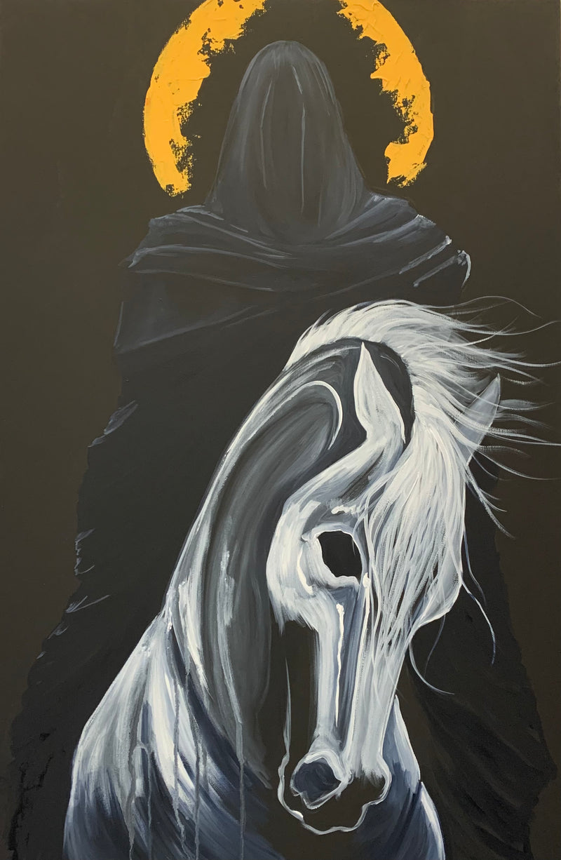 Behold , Death 20x30