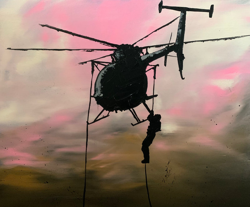 Little Black Bird 20x24