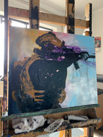 As my soul escaped 20x24
