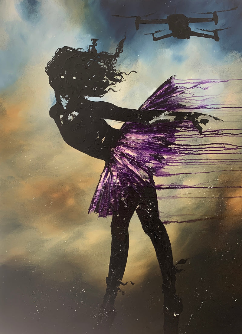 Mankind’s dance into Oblivion 30x40