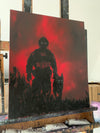 K9 Handler 20x24