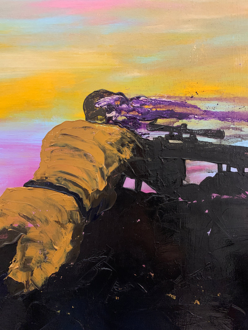From up here 24x36