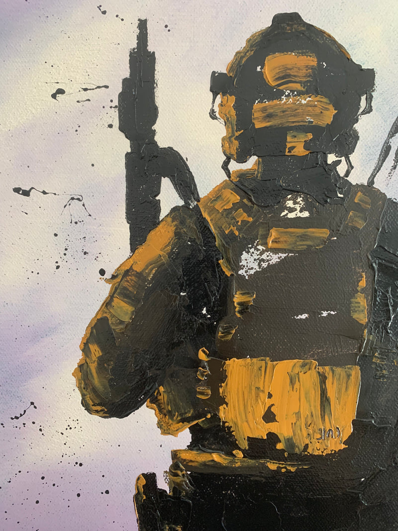 Front Toward Enemy 24x30