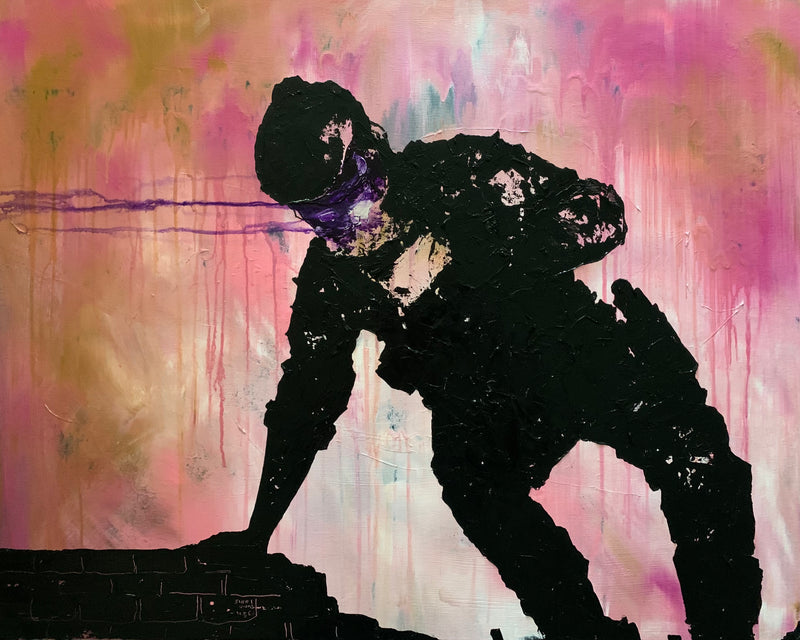 Perseverance of warrior 24x30