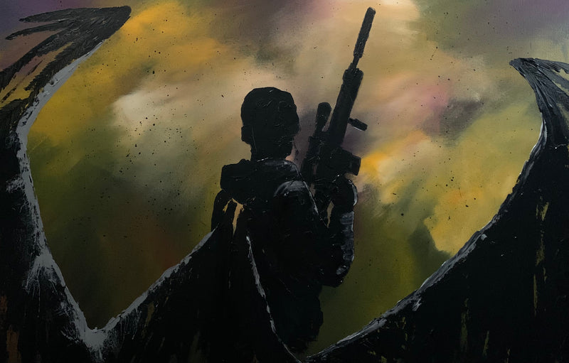 St. Michael’s Fury 24x36