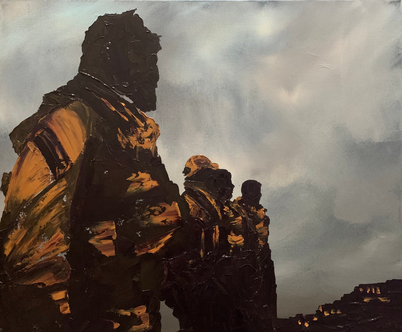 Ridge of Badlands 20x24
