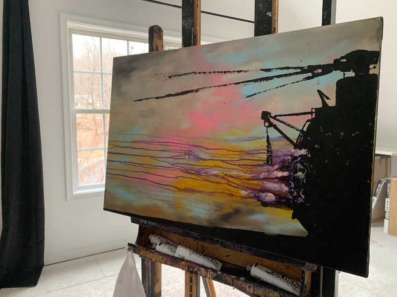 Speed of Violence 24x36