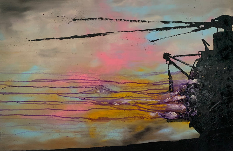 Speed of Violence 24x36