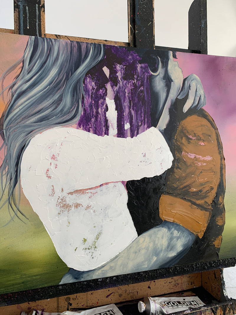 She held Me 20x30
