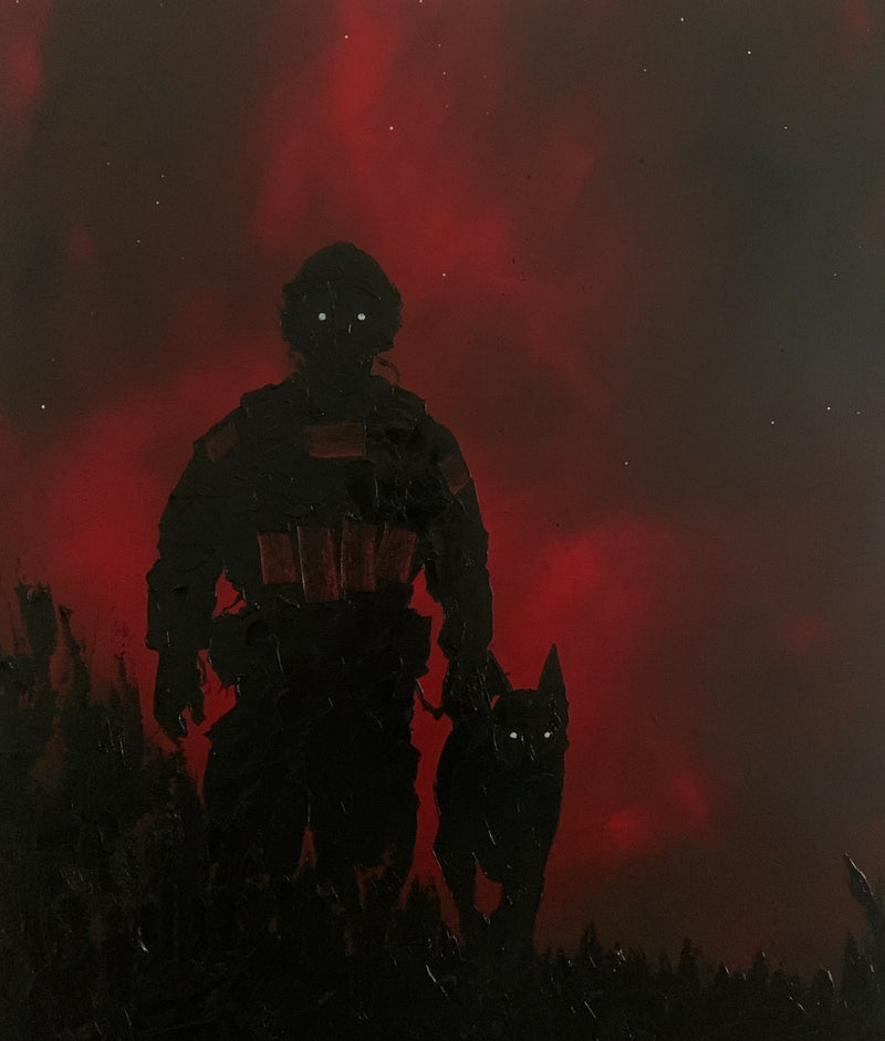 K9 Handler 20x24