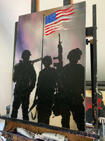Generations of Warriors 20x30