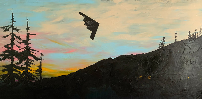 Way up here 24x48