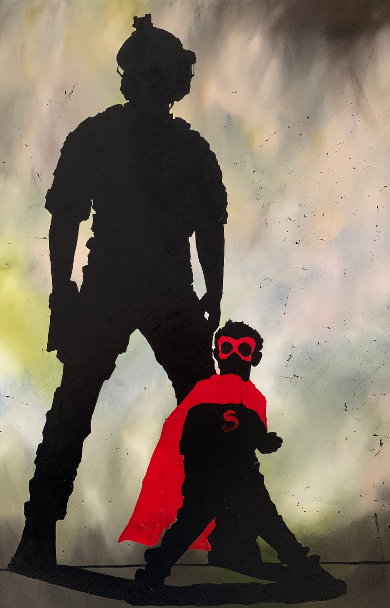 Superhero 24x36