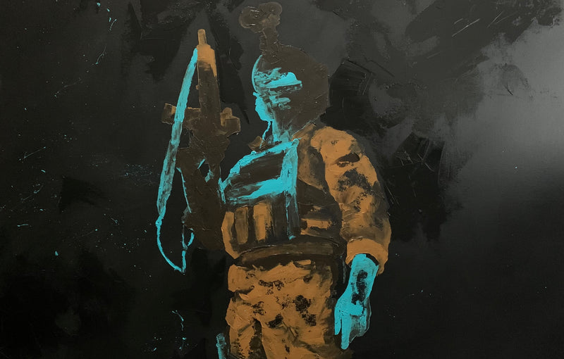 Residue of War 24x36
