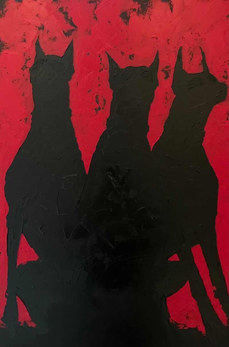 War Dogs ( Red) 24x36