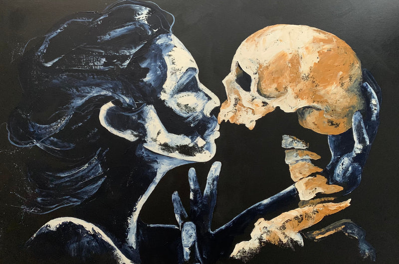 Long kiss goodnight 24x36